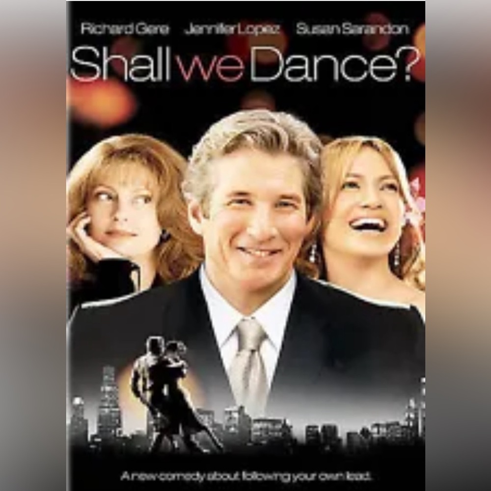 Shall We Dance? DVD Full Screen 2005 Richard Gere Jennifer Lopez Susan Sarandon